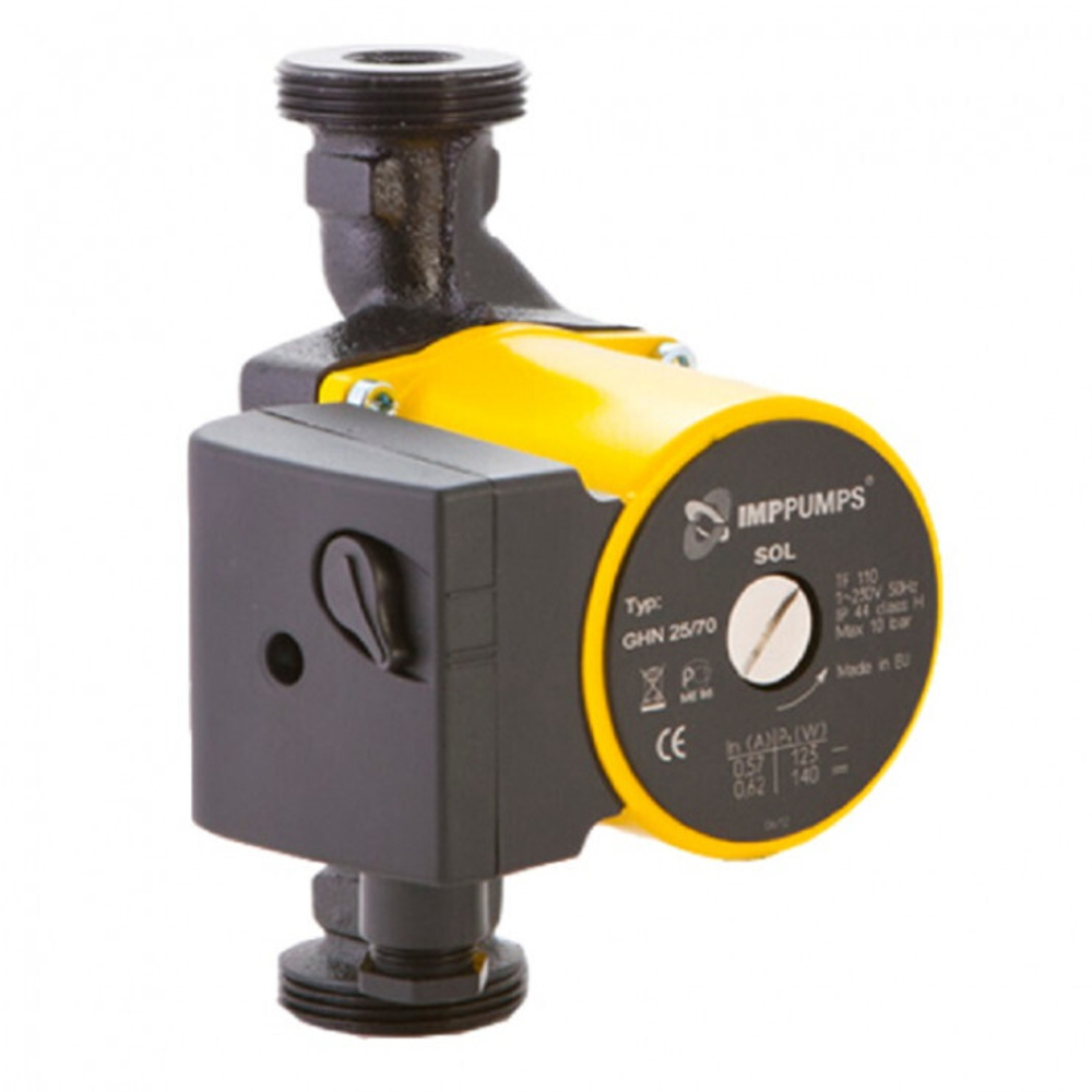 Насос циркуляционный IMP PUMPS GHN SOL 25/70-180 (1х220В; 0,14кВт)