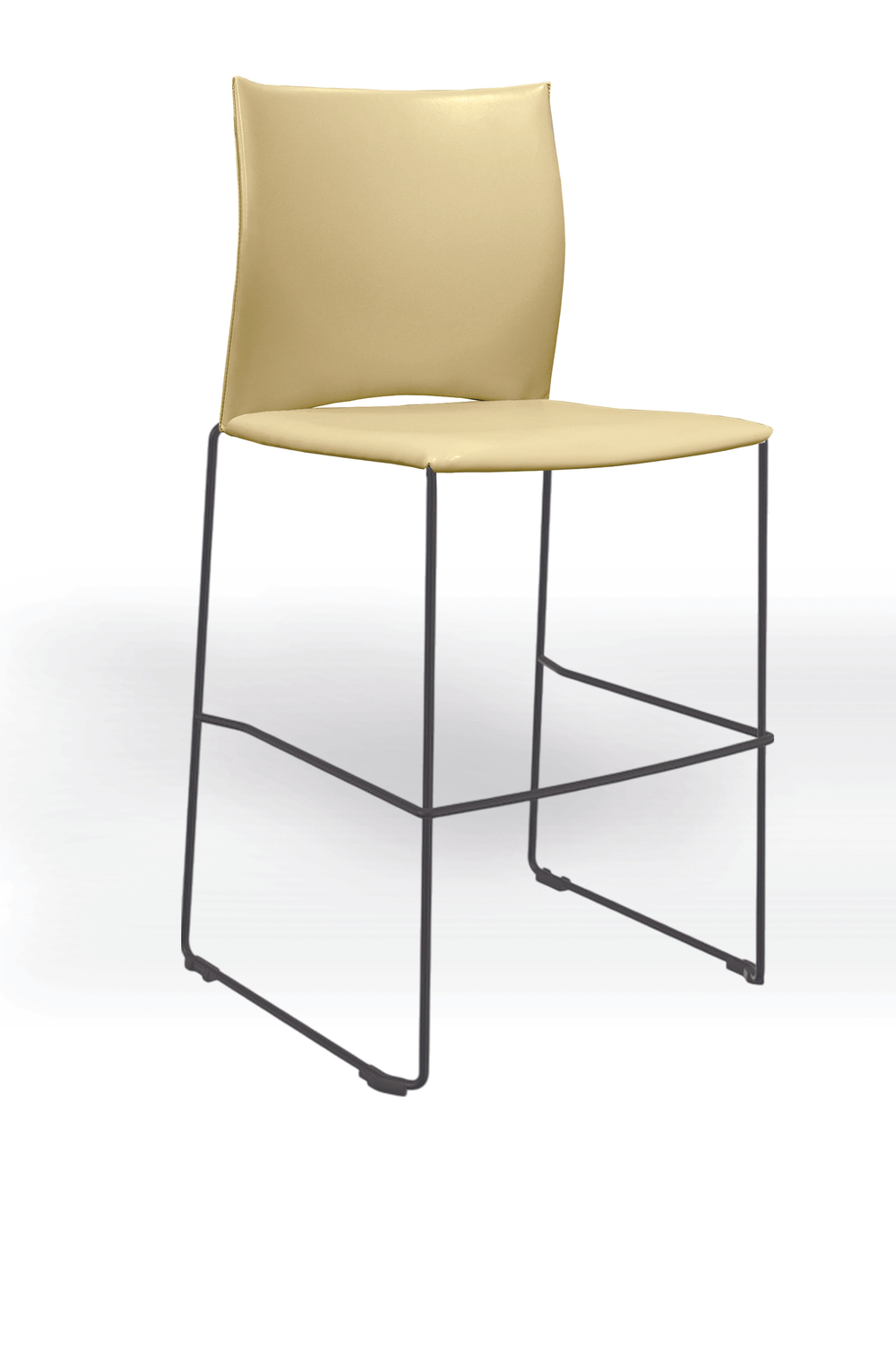 Web стул на полозьях кухонный/барный