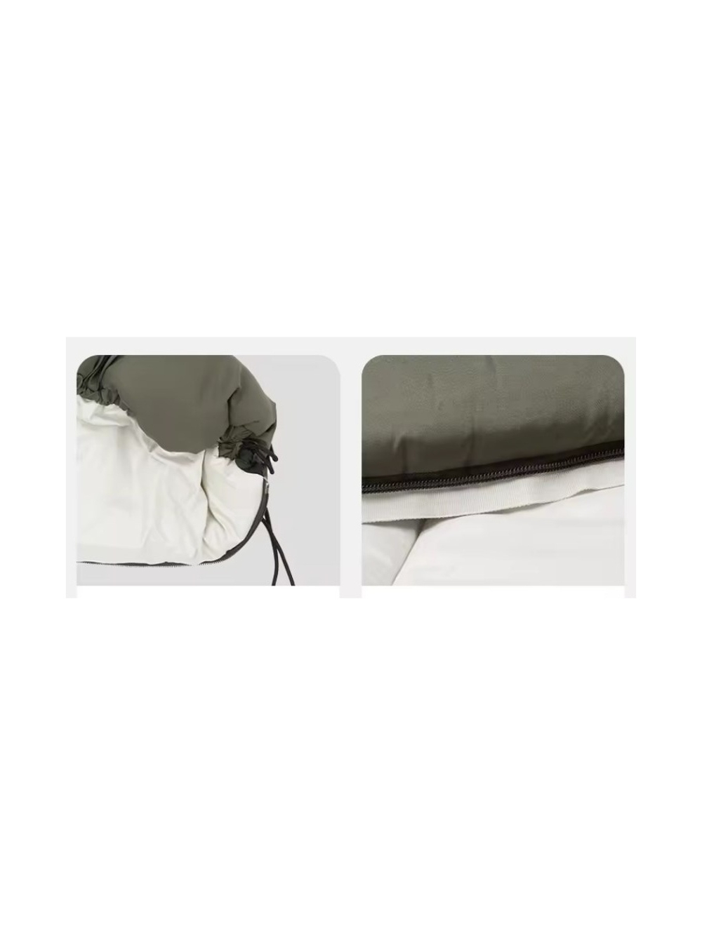 Мешок спальный Naturehike Lingdong, 225х75см, (ТК: +2C), (правый), зеленый