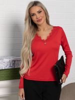 Блуза Новелла (красная) Б15490-24М LT Collection