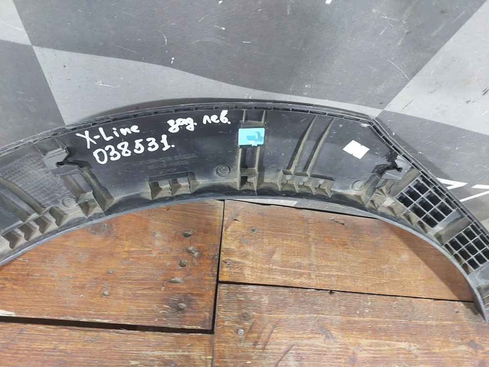 Накладка крыла заднего левого Kia Rio 4 X-Line 17-нв Б/У Оригинал 87743H0500