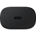 Сетевое зарядное устройство Samsung мощностью 25 Вт (USB-C) и кабель USB-C (1 м) (EP-TA800), черный