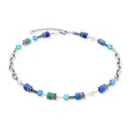 Колье Coeur de Lion Blue-Green 4524/10-0705