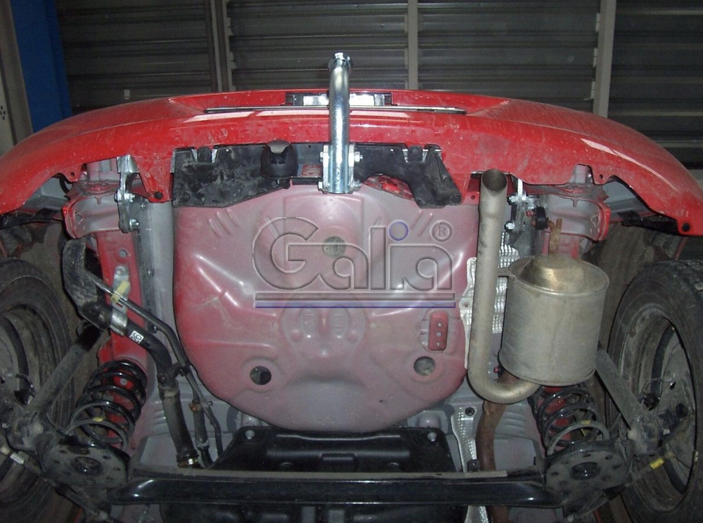 Фаркоп оцинкованный Galia T057A для Toyota Yaris 2005-2014(паспорт и сертификат в комплекте)(без электрики)