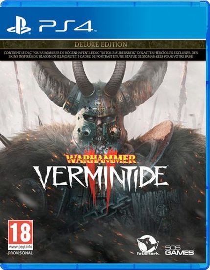 PS4 Warhammer: Vermintide 2 Deluxe Edition Б/У CUSA-15926 (Русские субтитры)