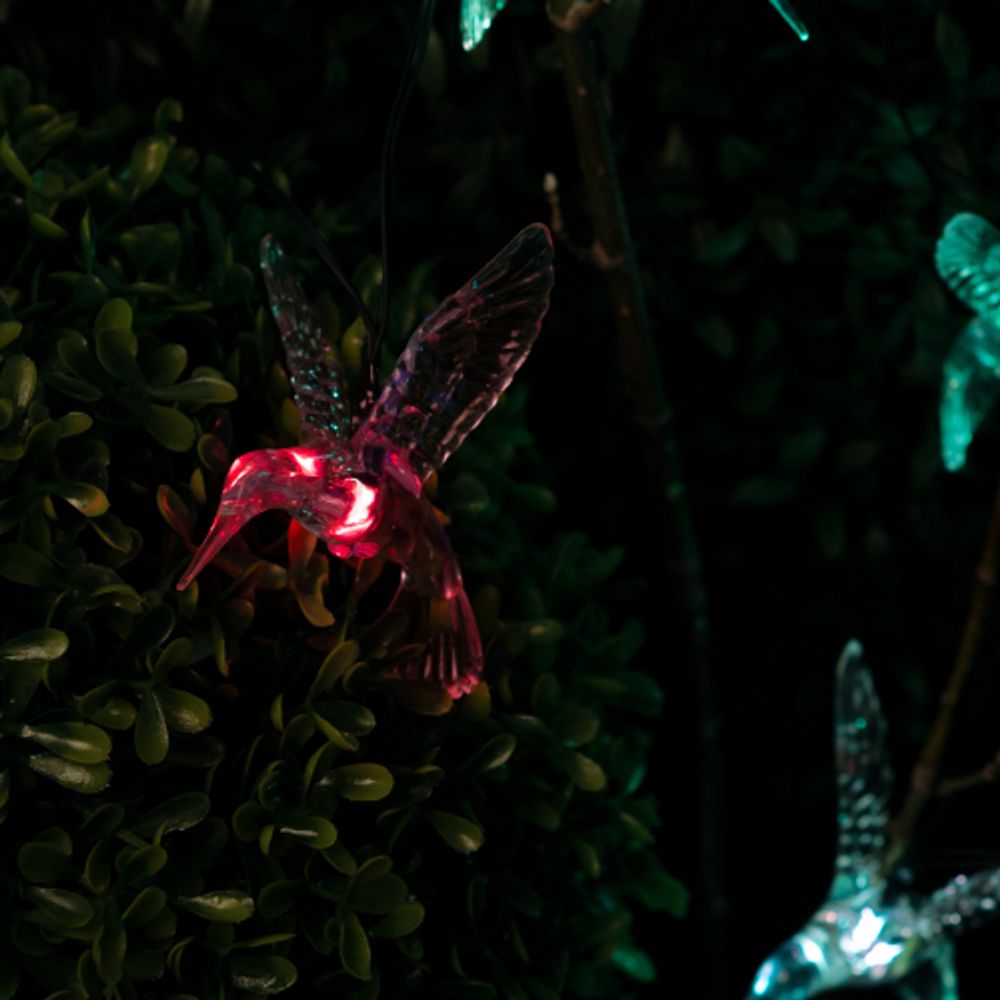 Садовая гирлянда ЭРА ERASF22-26 на солнечной батарее Колибри 3,8 м | Садовые декоративные светильники