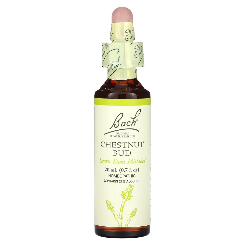Bach, Original Flower Remedies, каштановые бутоны, 20 мл (0,7 жидк. унц.)