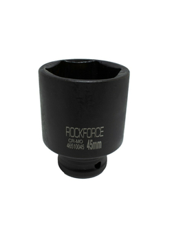 Головка ударная глубокая 45мм 6гр. 3/4'' RockForce##Rock FORCE RF-46510045
