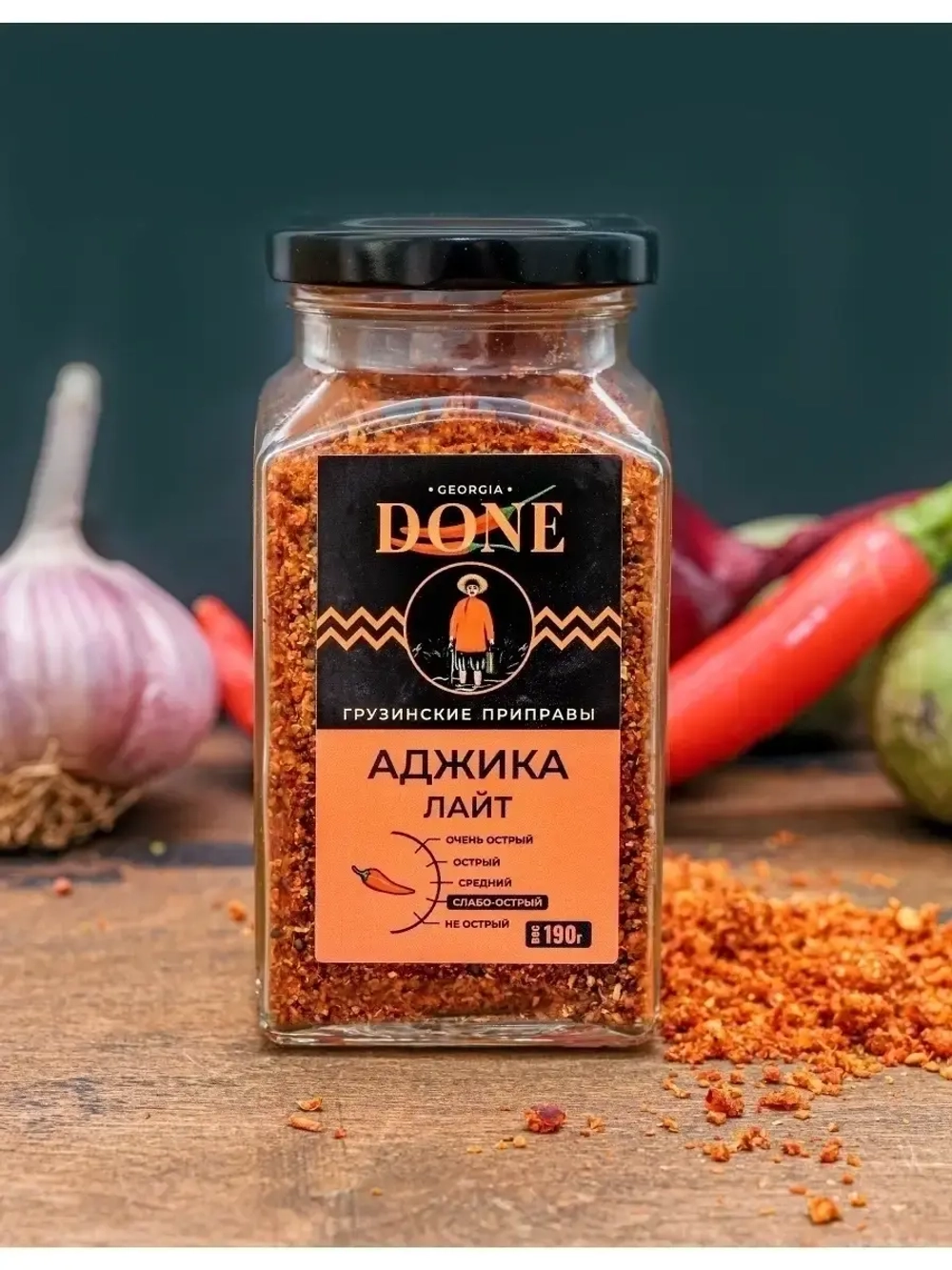 Аджика сухая лайт не острая