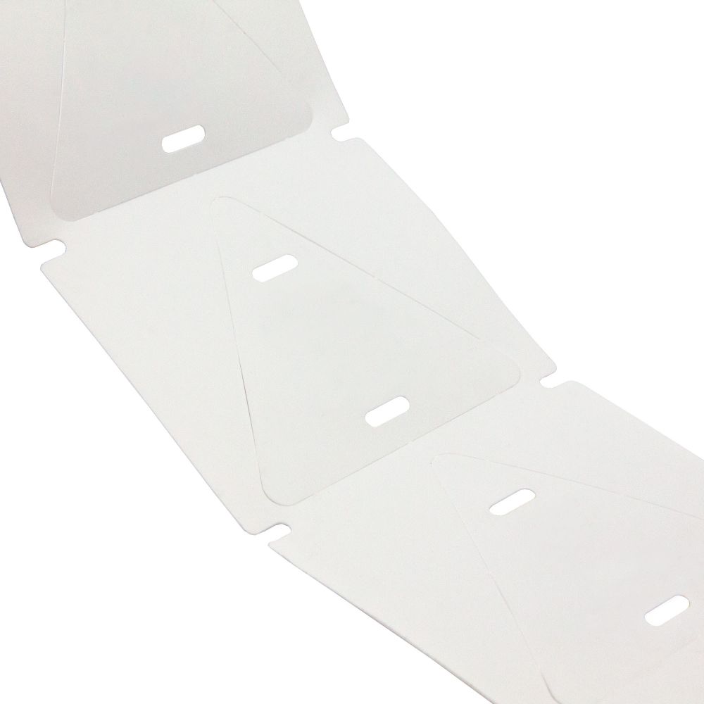 Маркировка для кабеля в рулоне треугольник 60х60