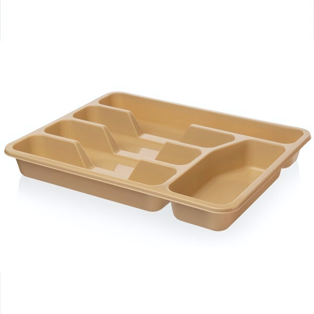 Лоток для столовых приборов малый 26х33 см цвет в ассортименте