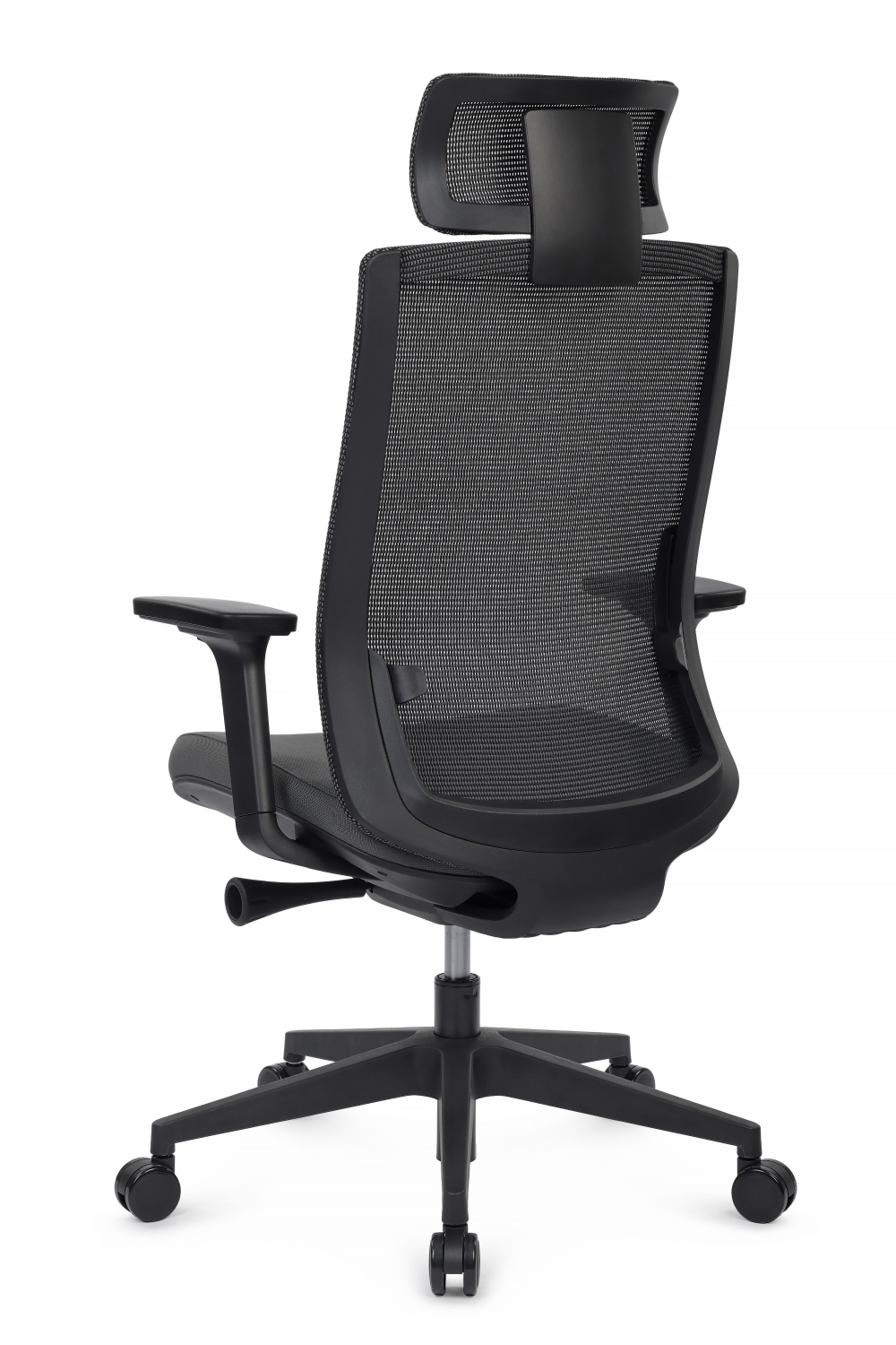 Кресло Riva Форум CH-312A Черный пластик/Серый