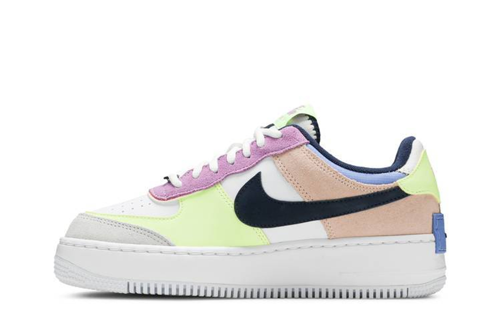 Кроссовки Nike Air Force 1 Low Shadow (Женская размерная сетка)