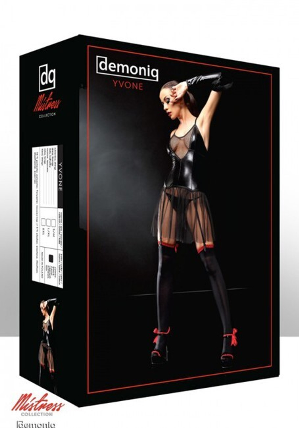 Платье Yvone (Mistress) SM (42-44) (Цвет: черный)