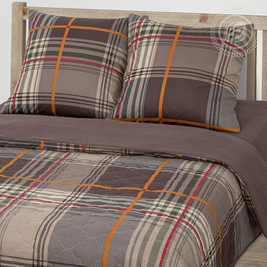 Евро комплект постельного белья Сеньор бязь Зима-Лето