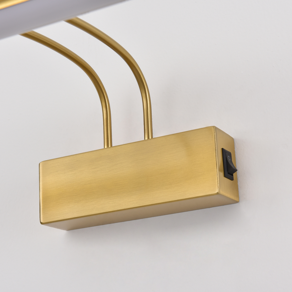 201161 Бра NOCE LED 14W 870LM ЛАТУНЬ 3000/4000/6000K