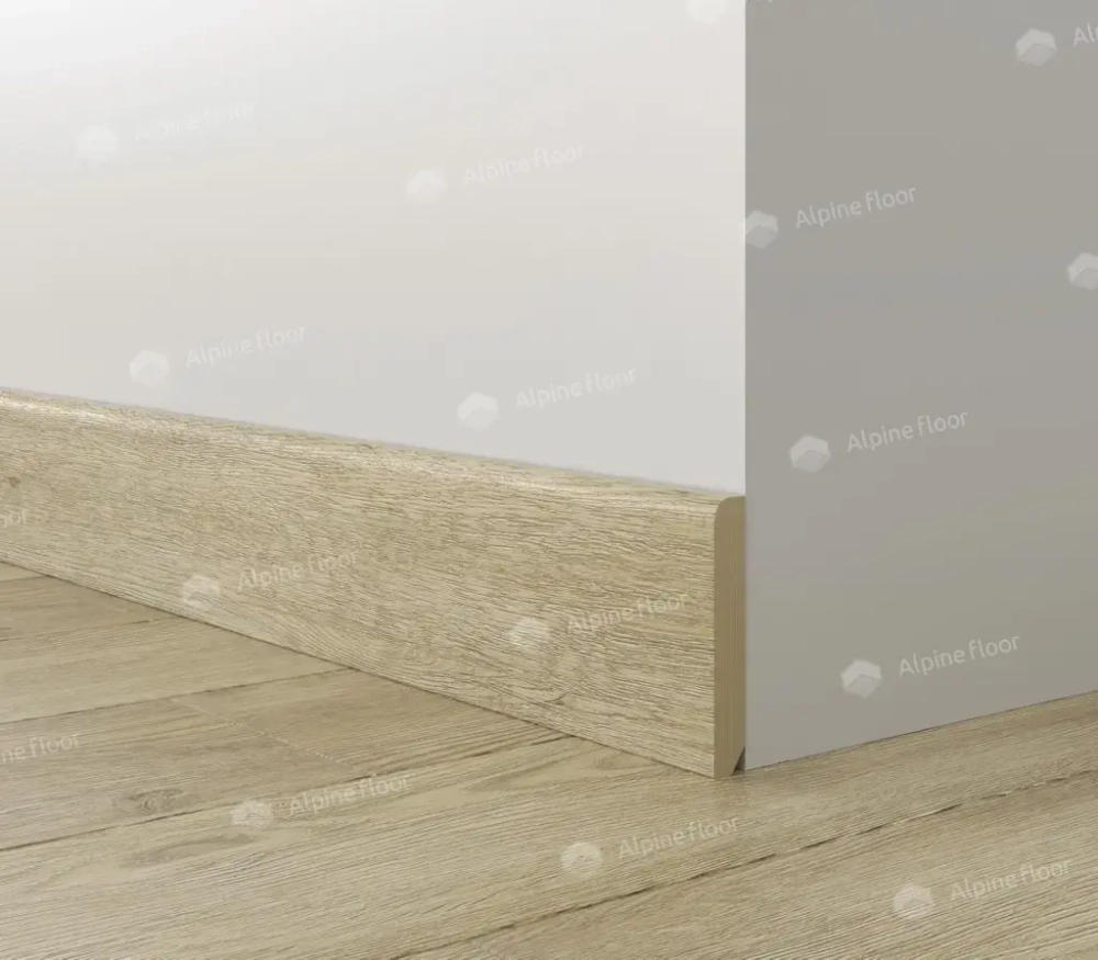 Напольный плинтус Parquet Light Дуб Ваниль Селект SK 13-3