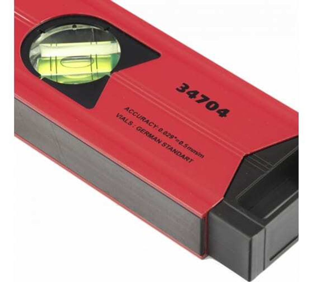 УРОВЕНЬ АЛЮМИНИЕВЫЙ MATRIX МАГНИТНЫЙ 400ММ 3 ГЛАЗКА 34704