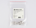 Соединитель прямой для светодиодной ленты COB 8mm 12/24V (2 конт.) GS6351 (10шт)