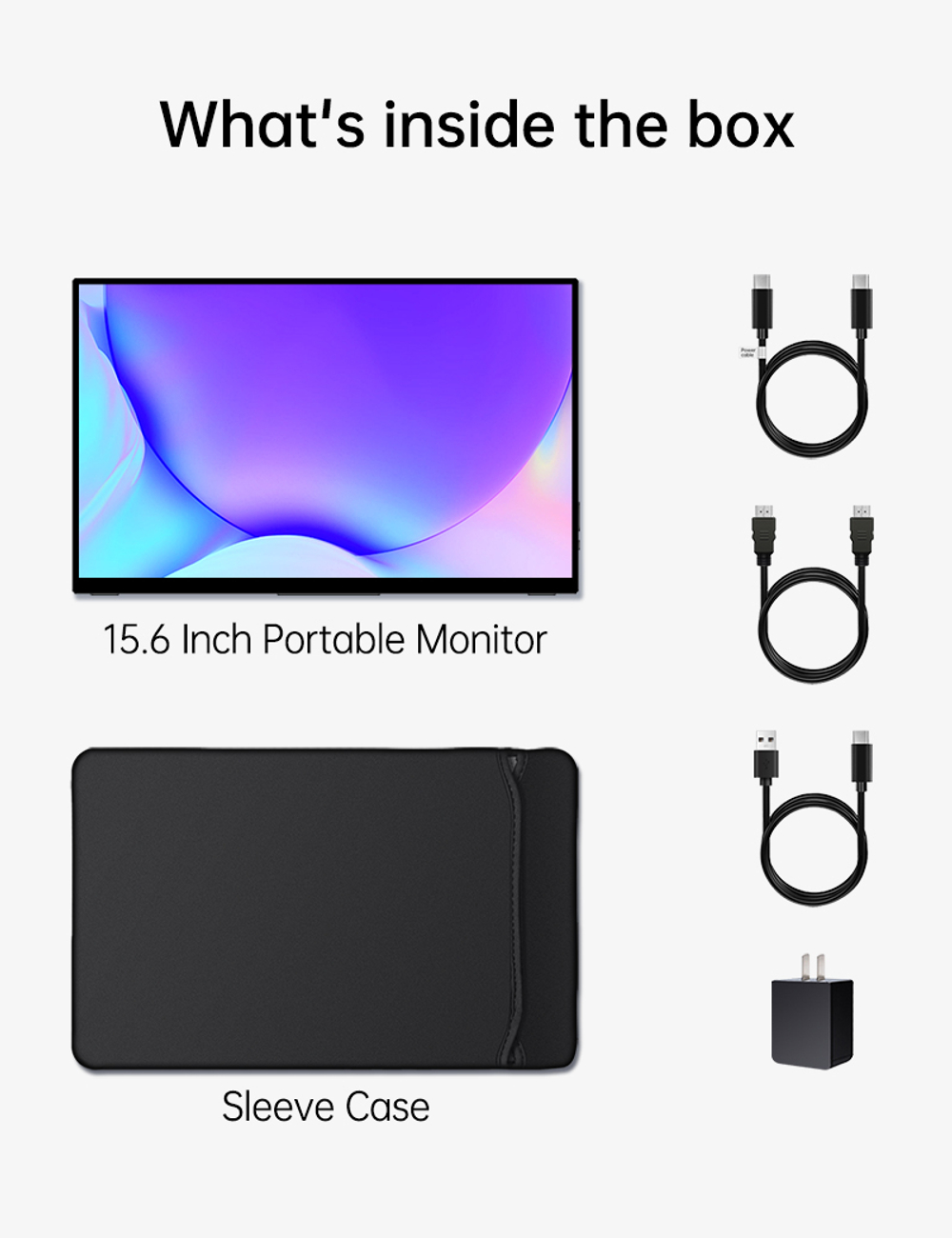 15.6" Портативный сенсорный игровой монитор VChance SF15T 1920x1080, 60 Гц, IPS