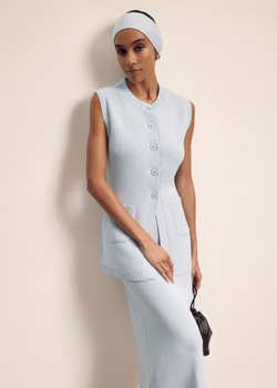 Жилет VALERA, светло-голубой