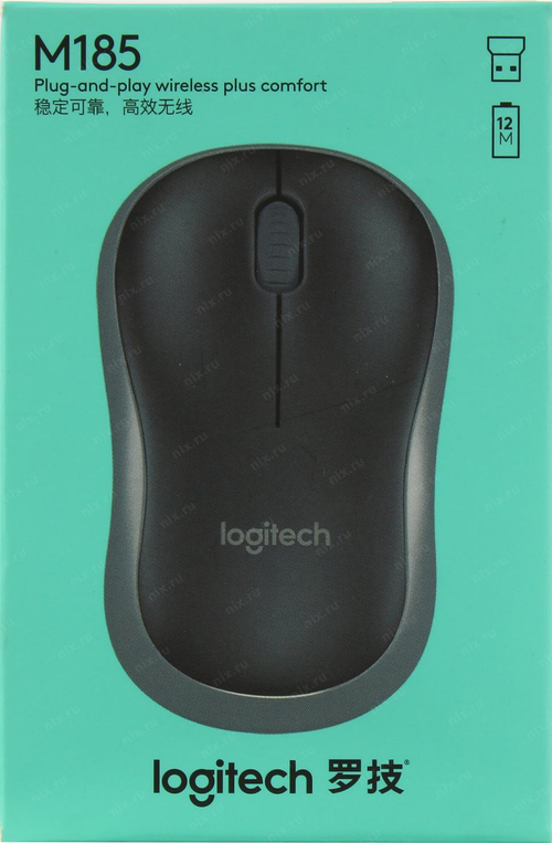 Беспроводная Мышь Logitech Wireless Mouse M185