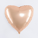 Сердце 18" Пудра макарунс Fm