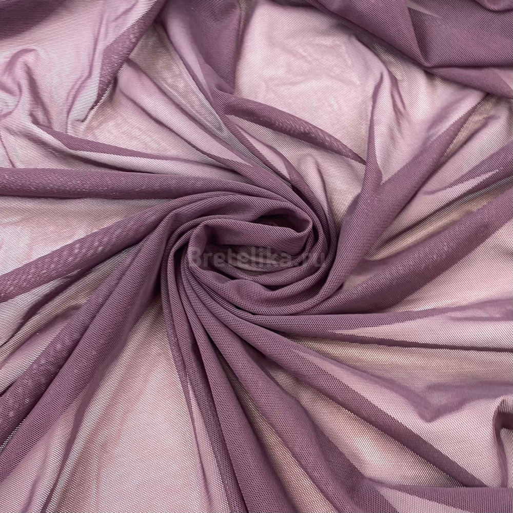 Сетка эластичная крокус однотонная, цв. 1071