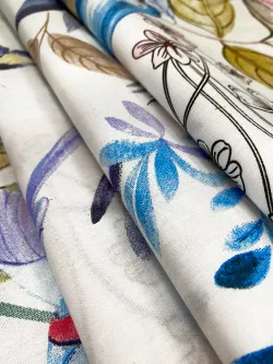 Ткань для пошива "Каролина" Сказка перкаль, длина 4 м., ширина 2,2 м.