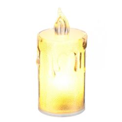 GAEM Изделие декоративное "Свеча" (подсветка, 3xLR54) (блок 24шт), D 3.5 см, L3,5 W3,5 H8 см