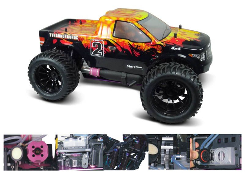 Радиоуправляемый джип HSP Nitro Truck 4WD 1:10 2.4G - 94108-88067