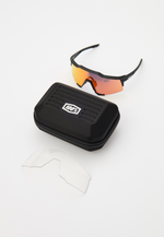 Спортивные очки с диоптриями 100% SPEEDCRAFT Soft Tact Black - HiPER Red Mirror Lens