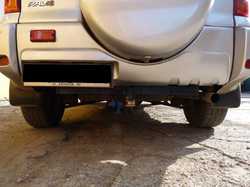 Фаркоп AvtoS TY 22 для Toyota RAV4, кроме удлиненной 2009-2013 (паспорт и сертификат в комплекте)(без электрики)