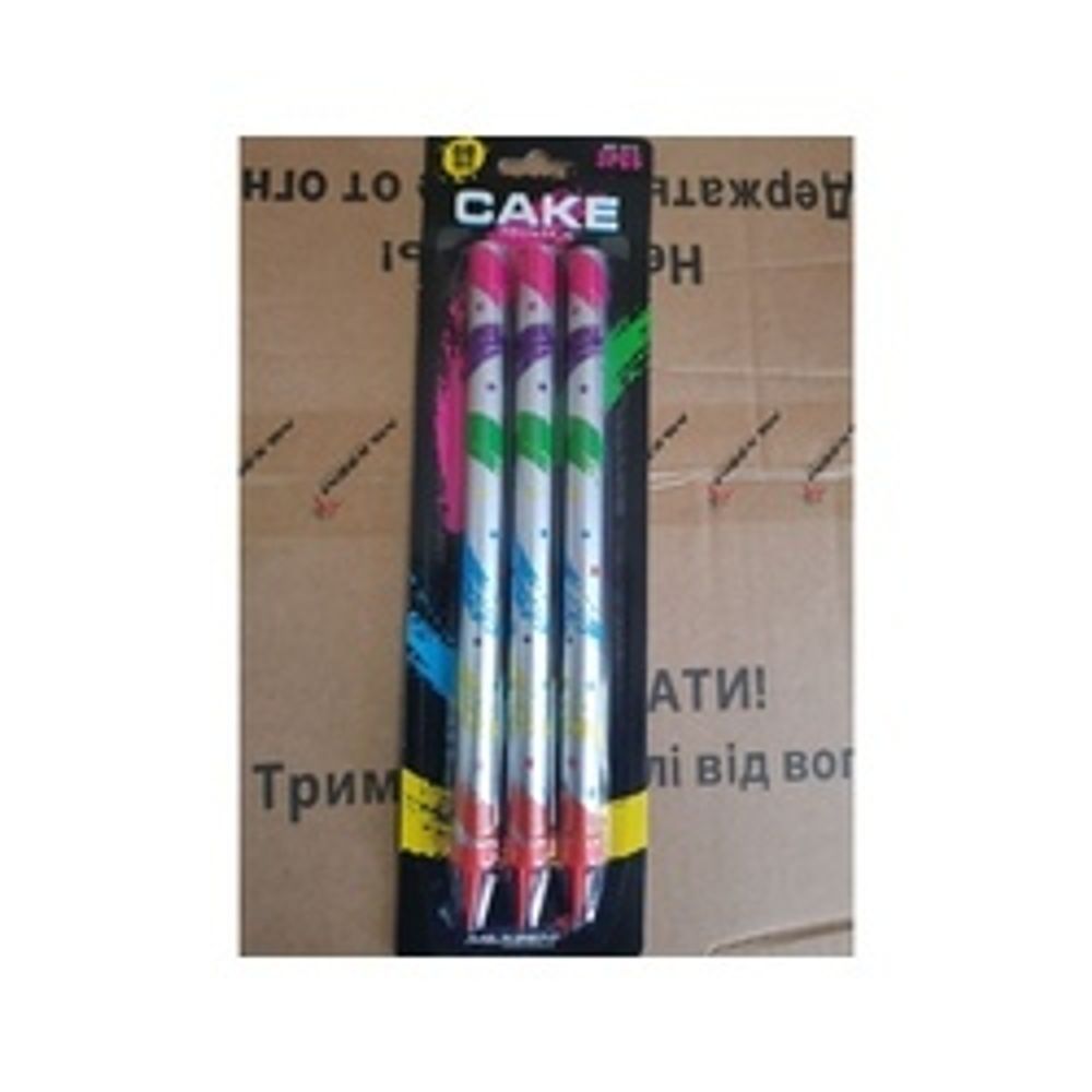 Тортовые свечи "Cake Fountain", 23см, 3 шт.