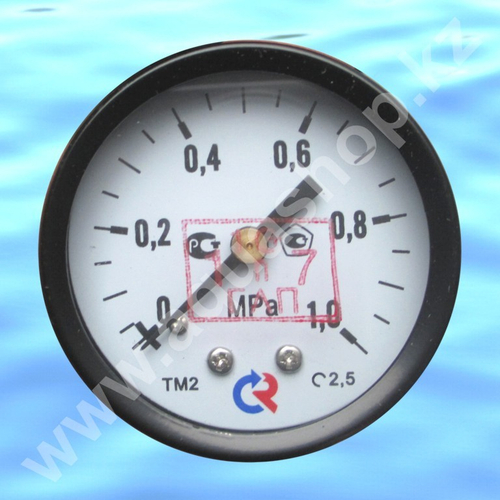 Манометр ТМ-210.00 (0-1,0МРа), 50 мм - осевой
