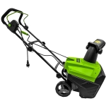 Greenworks SN2300 электрический снегоуборщик 2300Вт, ковш 50 см, выброс 7.6 м