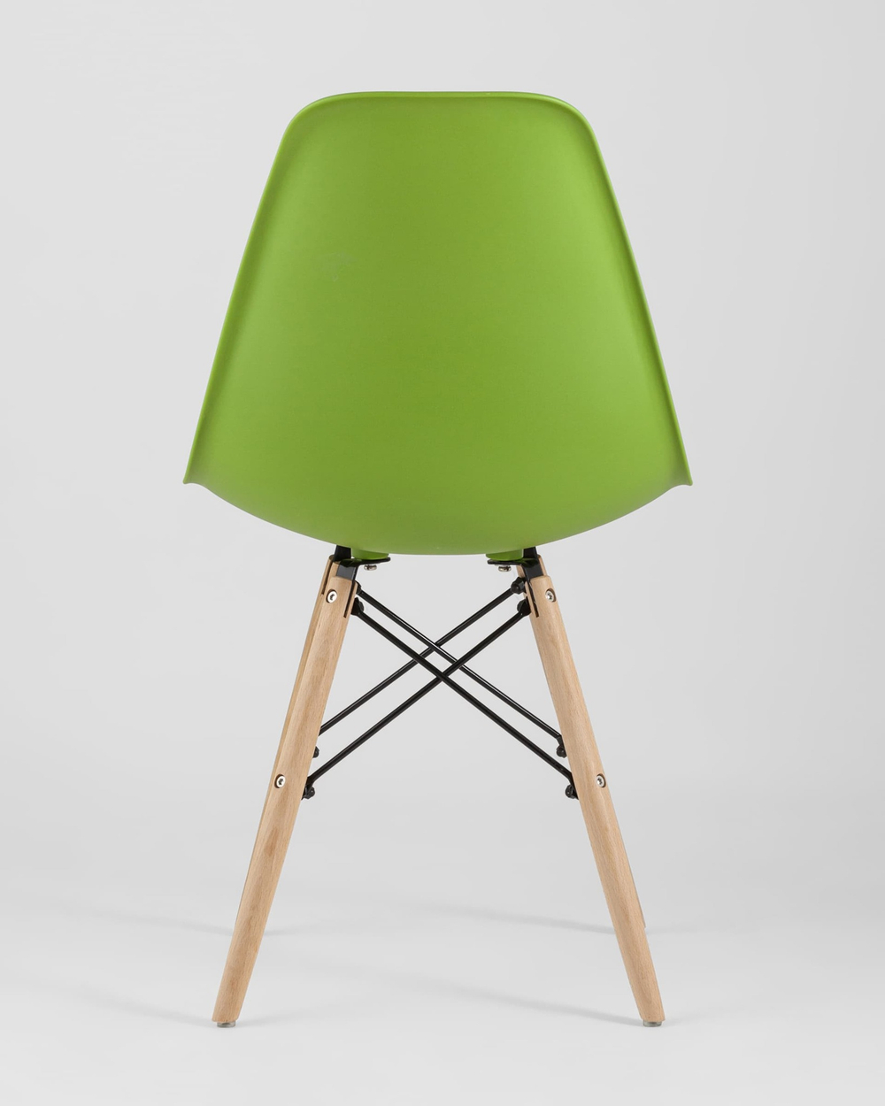 Стул Eames Style DSW зеленый x4 (разборный каркас)