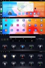 Универсальная магнитола на панель авто - Canbox H-Line 2000 монитор 12.3" QLED в стиле MERCEDES на Android 10, ТОП-процессор, CarPlay, 4G SIM-слот