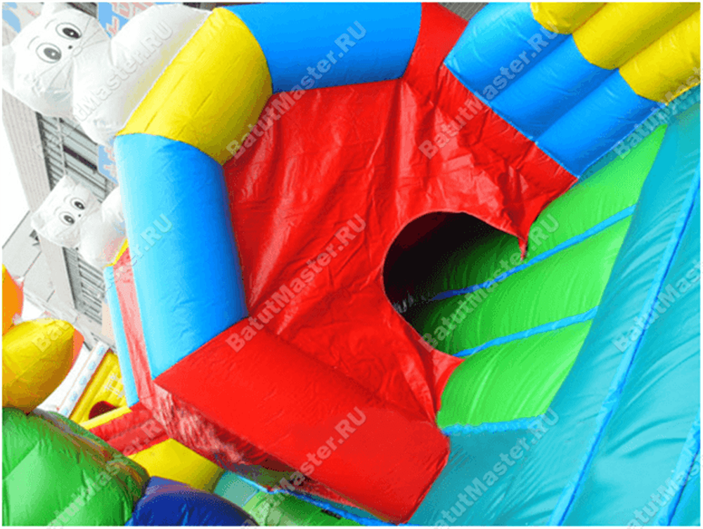 Популярный надувной батут "Большие приключения"