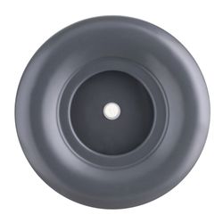 Горшок цветочный серого цвета из коллекции Edge, 1,2 л