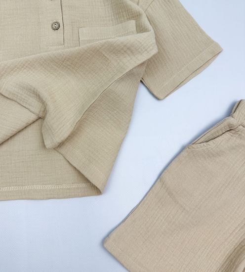 Комплект муслиновый, Бежевый