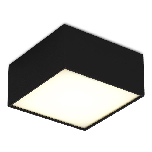 ST608.442.12 Светильник потолочный Черный LED 1*12W 4000K 1 080Lm Ra&gt;90 120° IP20 L120xW120xH55 220V Накладные светильники