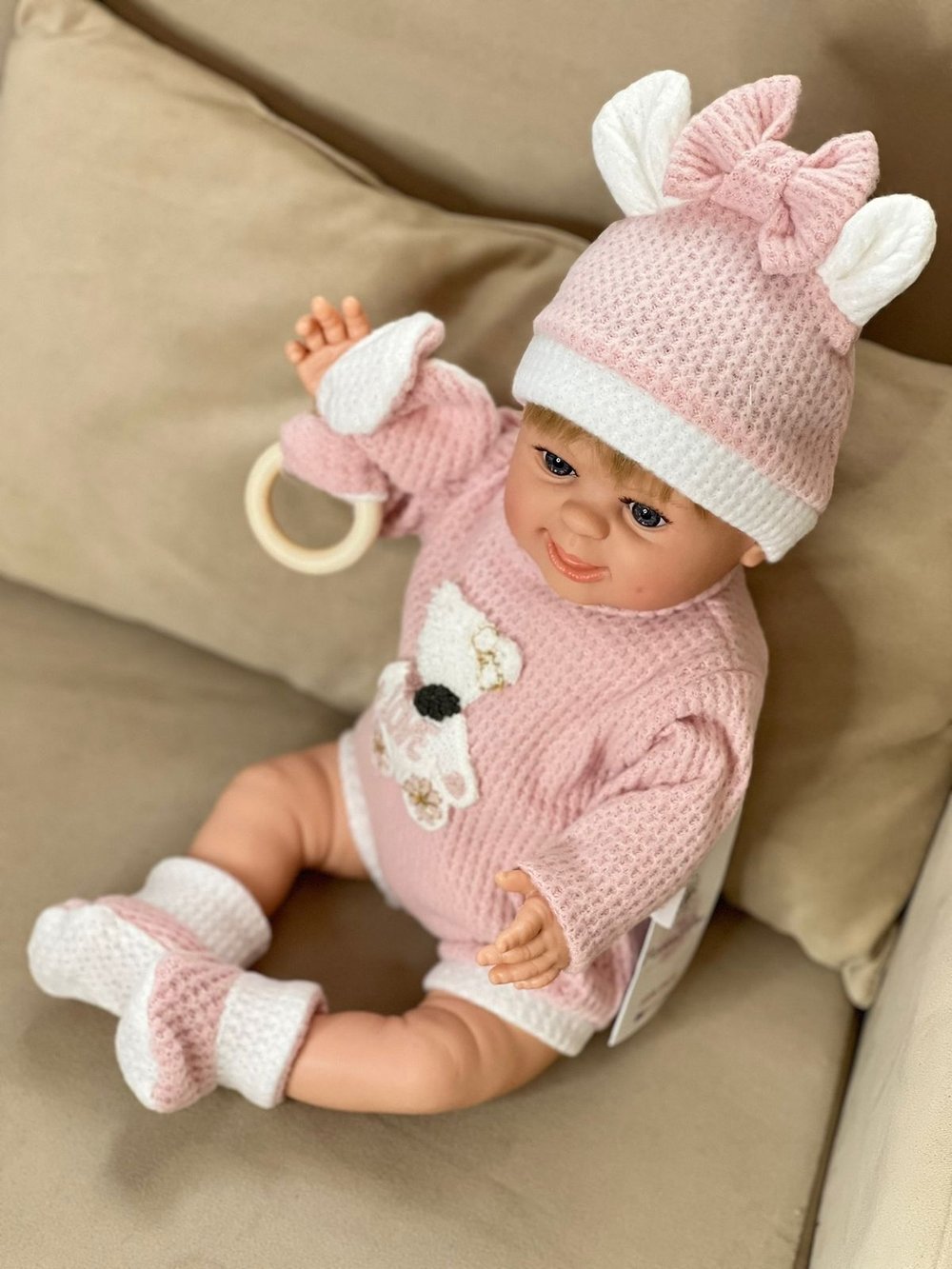 Кукла Marina and Pau 45cм Rosie Teddy мягконабивная в пакете (M1165K)