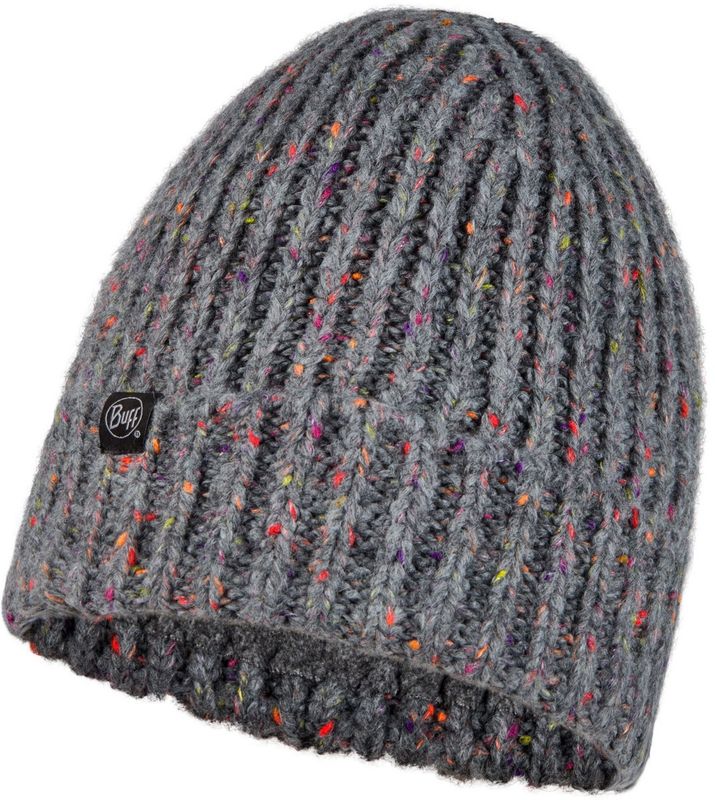 Шапка вязаная с флисом Buff Hat Knitted Polar Kim Grey Фото 1