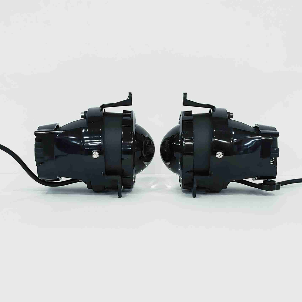 WD-068 / Противотуманные фары светодиодные автомобильные LED ЛИНЗЫ, туманки ГАЗель Бизнес / Соболь, 80Вт 12В , led дхо для авто Лада / лед ПТФ Соболь, (2 шт. / комплект) K-3