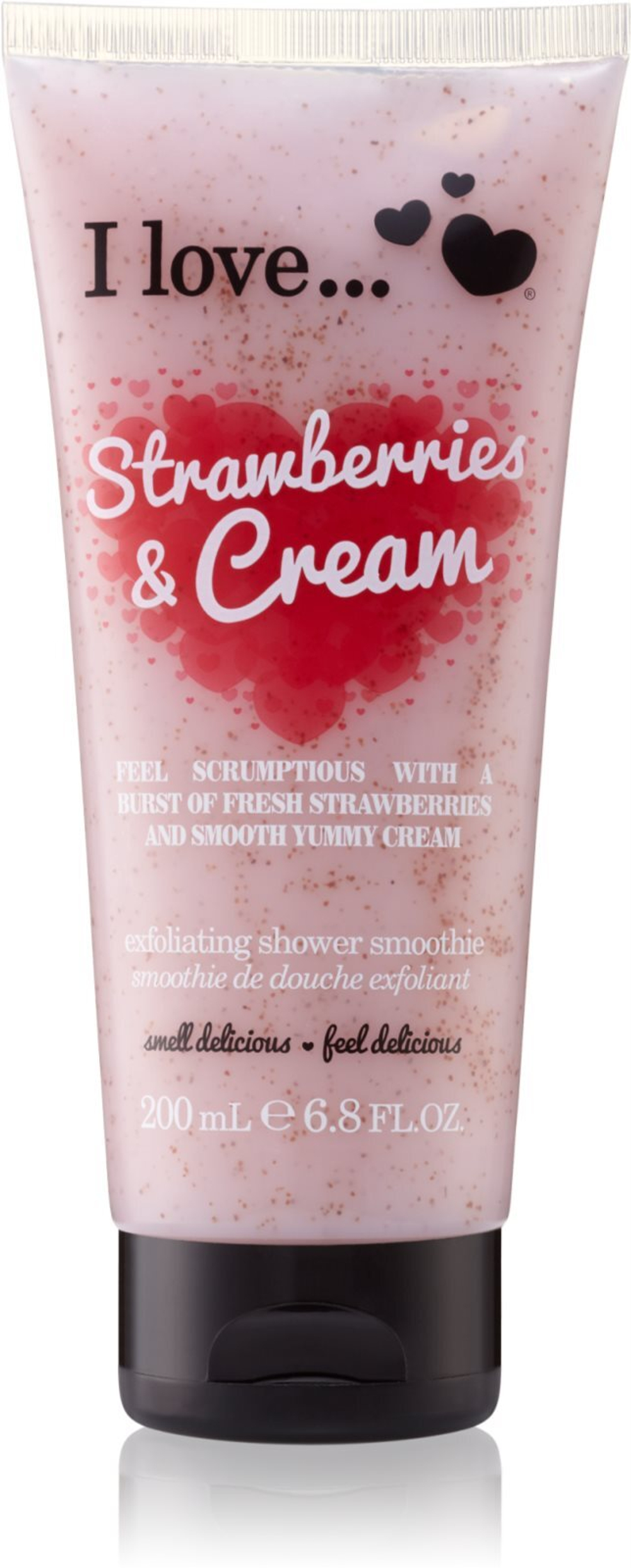 I love... Strawberries & Cream - скраб для душа /   200  ml  / GTIN 5060217188743