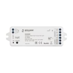 INTELLIGENT ARLIGHT Диммер SMART-PWM-102-72-SH-PD-SUF (12-36V, 2x5A, TUYA BLE, 2.4G) (IARL, IP20 Пластик, 5 лет) 038545