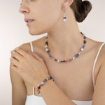 Браслет Coeur de Lion Blue-Red 4905/30-0703 цвет красный, синий
