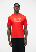 EA7 Emporio Armani UNISEX - Футболка с принтом - Красный