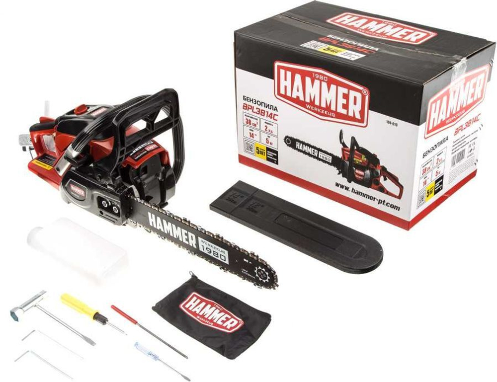 Бензопила Hammer BPL3814C 1470 Вт/2 л.с